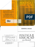 Dermeval Saviani - Politica e Educacao No Brasil
