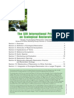 SER International Primer on Ecological Restoration