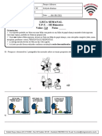 1 Série - Lista Semanal-T.P.T