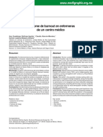 Síndrome de burnout en enfermeras de centro médico