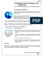 Annex I - New Protocol For Exposure To COVID-19 - 30.08.21