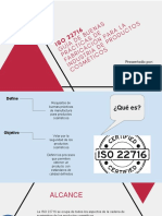 ISO 22716-Guía de buenas prácticas de fabricación para la industria de productos cosméticos