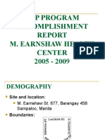 NTP Program 2005-2009