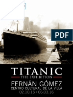 TITANIC. La guía didáctica sobre Titanic es una propuesta dirigida al profesorado. The Exhibition. Guía Didáctica