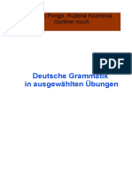 Deutsche Grammatik in Ausgewahlten Ubungen