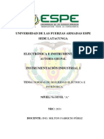 Seguridad Eléctrica e Intrínseca