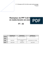 PT - 35 Reemplazo de PPF CLB HLB Media Tensión Sin Energia