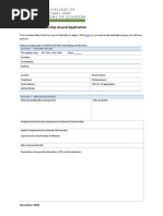 T C White Observership Award Application Form