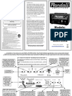 Operation Manual: Models: RD1H/RD5H RD5-112