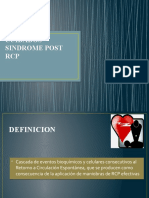 Cuidados Sindrome Post RCP