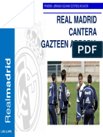 Porteros Cantera Real Madrid