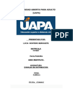 Tarea 1 Canaés de Distribucion