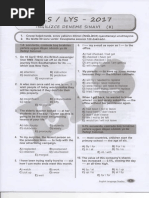 Els / Lys: İngilizce Peneme Sinavi