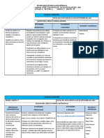 Esbozo Plan de Atención 1er Grado