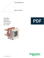 Medium Voltage Switching Devices: Assembly Operation Maintenance