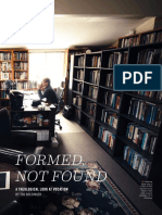 Formed, Not Found: A Theological Look at Vocation