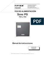 FUENTES de ALIMENTACIÓN. PS3 y PS5. Manual de Instrucciones. Toda La Información Contenida en Este Documento Puede Ser Modificada Sin Previo Aviso.