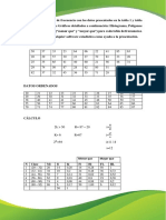 Distribución de Frecuencia y de Dispersión