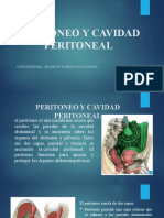 Peritoneo y Cavidad Peritoneal