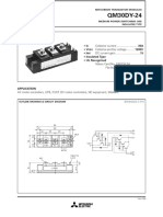 MITSUBISHI QM30DY-24 MEDIUM POWER SWITCHING TRANSISTOR MODULE