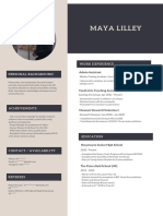 Maya Lilley Resume 0921