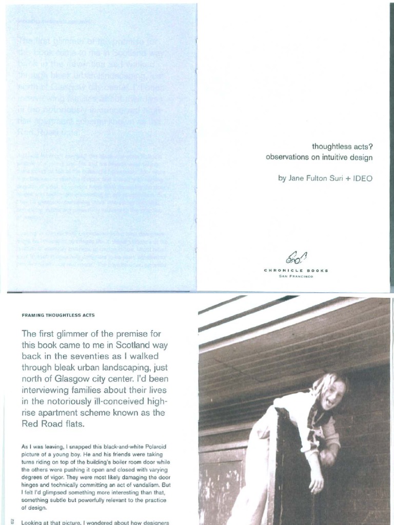 Fulton Suri Thoughtless Acts | PDF