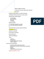 Orden para Presentar El Estudio de Caso