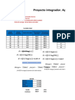 Proyecto integrador. Aplicación de la estadística