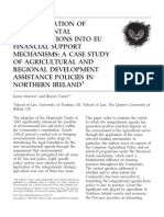 [European Environment vol. 9 iss. 1] Morrow, Karen _Turner, Sharon - The integration of environmental considerations into EU financial support mechanisms_ a case study of agricultural and regional (1999) [10.1002_(si