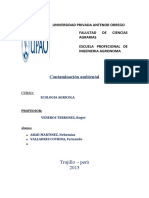 Contaminación Ambiental