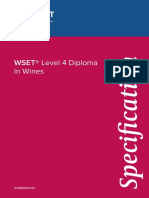 WSET Level 4 Specifications