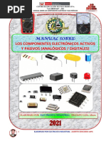 Tabla de Componentes Electrónicos | PDF | Cobre | Corriente eléctrica