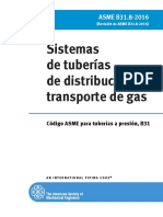 Asme b 31.8 2016 Español