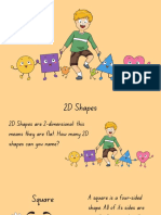 2D Shapes Mathematics Educational Presentation