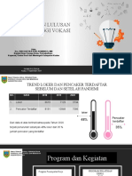 Paparan Tren Lulusan Vokasi