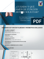 Estudio Función Pulmonar