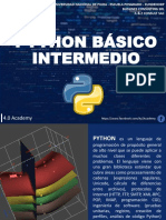 Brochure Python Básico - Intermedio 27 de Agosto