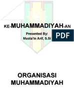 ORGANISASI MUHAMMADIYAH