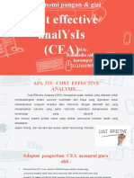 Tema 1 Cost Effective Analysis & Cost Benefit Analysis Rahmadia Korompot