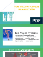 How Inactivity Affects Human System: MEPE 115 Reporter: Enrico T. Pasinabo