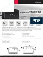 Desktop Ups With Automatic Voltage Regulation: Bu Series