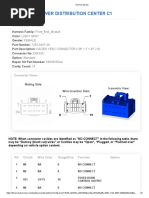 Assembly-Power Distribution Center C1: Connector Details