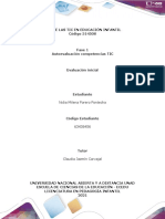 Fase 1 Autoevaluacion de Competencias TIC Nidia Milena Forero