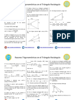 Razones Trigonométricas Del Triángulo Rectángulo