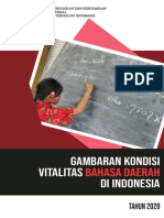 Kemendikbud - 2020 - Gambaran Kondisi Vitalitas Bahasa Daerah Di Indonesia Tahun 2020