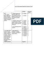 Evaluación de Historia Mes de Marzo 2° Año 2019