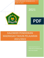 Kalender Pendidikan Madrasah