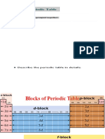 Describe The Periodic Table in Details
