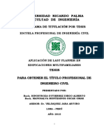 Aplicación de Last Planner en Edificaciones Multifamiliares Tesis