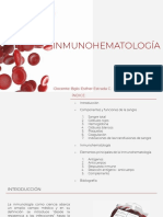 Inmunohematología - Parte I